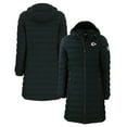 thumbnail image 1 of Women's Cutter & Buck  Black Kansas City Chiefs Mission Ridge Repreve Eco Insulated Long Full-Zip Puffer Jacket, 1 of 3