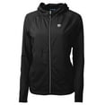 thumbnail image 1 of Women's Cutter & Buck Black Kansas State Wildcats Adapt Eco Knit Full-Zip Jacket, 1 of 1