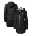 thumbnail image 1 of Women's Cutter & Buck Black Kentucky Wildcats Rainier Primaloft Eco Hooded Long Coat, 1 of 3