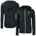 thumbnail image 1 of Women's-Cutter & Buck  Black LAFC Daybreak Eco Recycled Full-Zip Hoodie, 1 of 3