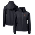 thumbnail image 1 of Women's Cutter & Buck  Black Maryland Terrapins Charter Eco Recycled Full-Zip Jacket, 1 of 3