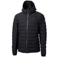 thumbnail image 1 of Women's Cutter & Buck Black Mississippi State Bulldogs Logo Mission Ridge Reprieve Eco Full-Zip Puffer Jacket, 1 of 1