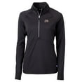 thumbnail image 1 of Women's Cutter & Buck Black Montana Grizzlies Adapt Eco Knit Half-Zip Pullover Jacket, 1 of 1