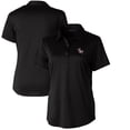 thumbnail image 1 of Women's Cutter & Buck Black NC State Wolfpack Vault Prospect Textured Stretch Polo, 1 of 3