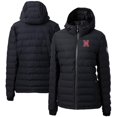 thumbnail image 1 of Women's  Cutter & Buck  Black Nashville Sounds Mission Ridge Repreve Puffer Full-Zip Jacket, 1 of 3