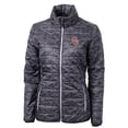 thumbnail image 1 of Women's Cutter & Buck Black Oklahoma Sooners Eco Full-Zip Puffer Jacket, 1 of 1