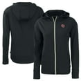 thumbnail image 1 of Women's Cutter & Buck  Black Oklahoma Sooners Vault Daybreak Eco Recycled Full-Zip Hoodie, 1 of 3