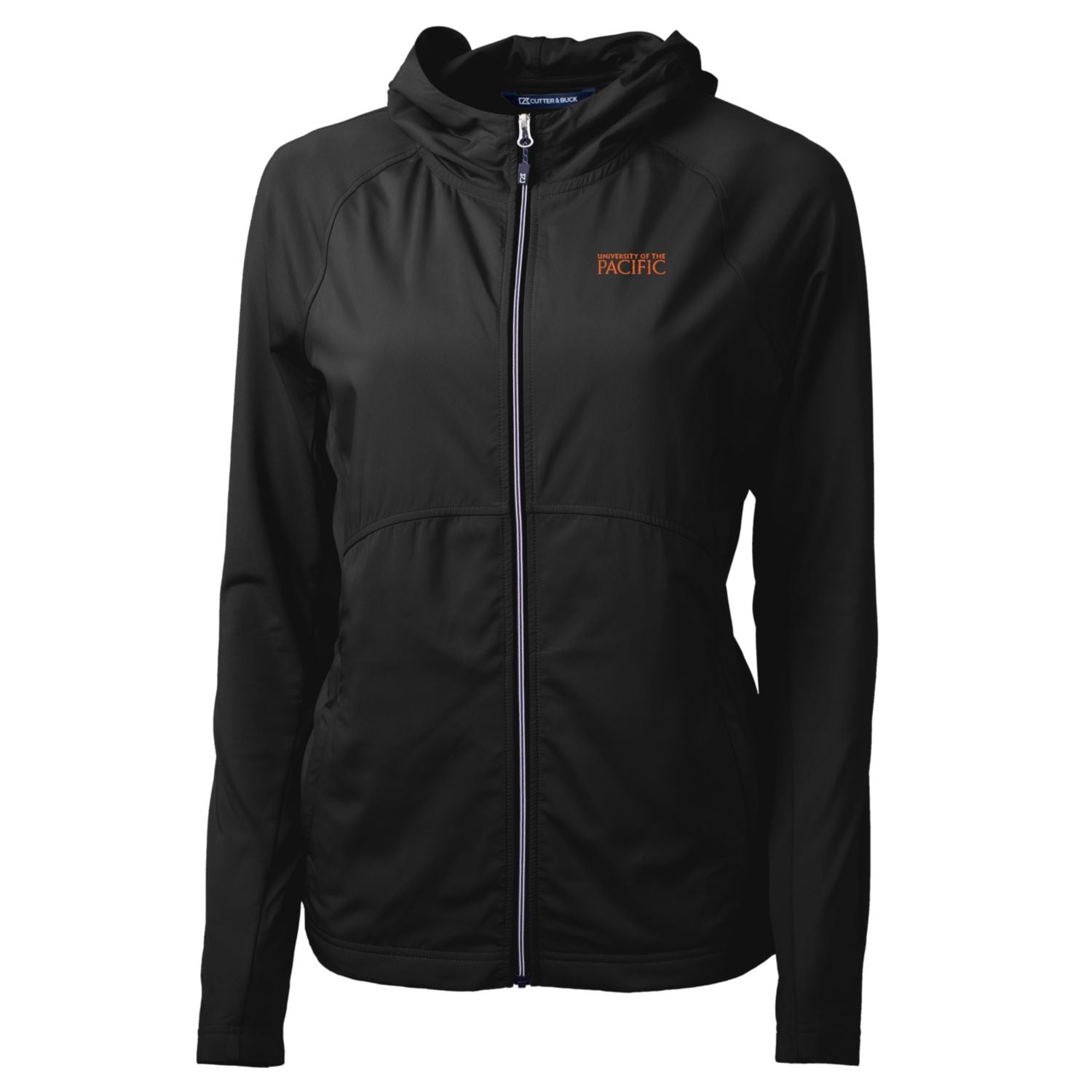 Women's Cutter & Buck Black Pacific Tigers Adapt Eco Knit Full-Zip Jacket - image 1 of 1