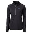 thumbnail image 1 of Women's Cutter & Buck Black Pitt Panthers Adapt Eco Knit Half-Zip Pullover Jacket, 1 of 1