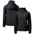 thumbnail image 1 of Women's Cutter & Buck  Black Pittsburgh Pirates Charter Eco Recycled Half-Zip Anorak Jacket, 1 of 3