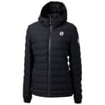 thumbnail image 1 of Women's Cutter & Buck Black Pittsburgh Steelers Mission Ridge Repreve Full-Zip Puffer Jacket, 1 of 1