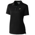 thumbnail image 1 of Women's Cutter & Buck Black Purdue Boilermakers Advantage Polo, 1 of 1