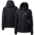 thumbnail image 1 of Women's  Cutter & Buck  Black Salt Lake Bees Mission Ridge Repreve Puffer Full-Zip Jacket, 1 of 3