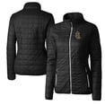 thumbnail image 1 of Women's Cutter & Buck Black Salt Lake Bees Rainier Primaloft Eco Full-Zip Jacket, 1 of 3