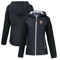 thumbnail image 1 of Women's Cutter & Buck Black San Francisco Giants City Connect Rainier Primaloft Eco Raglan Full-Zip Hybrid Jacket, 1 of 3