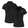thumbnail image 1 of Women's Cutter & Buck Black Seattle Mariners City Connect Daybreak Eco Recycled V-Neck Polo, 1 of 1