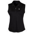 thumbnail image 1 of Women's Cutter & Buck Black South Carolina Gamecocks Forge Sleeveless Polo, 1 of 1