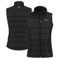 thumbnail image 1 of Women's Cutter & Buck  Black South Carolina Gamecocks Vault Evoke Hybrid Eco Softshell Recycled Full-Zip Vest, 1 of 3