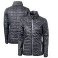 thumbnail image 1 of Women's Cutter & Buck Black Stephen F Austin Lumberjacks Camouflage Vault Rainier PrimaLoft Eco Insulated Full-Zip, 1 of 3
