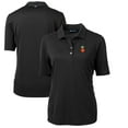 thumbnail image 1 of Women's Cutter & Buck Black UCF Knights Team Virtue Eco Pique Recycled Polo, 1 of 3