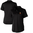 thumbnail image 1 of Women's Cutter & Buck Black UCF Knights Vault Prospect Textured Stretch Polo, 1 of 3