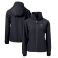 thumbnail image 1 of Women's Cutter & Buck  Black Virginia Military Institute Keydets Charter Eco Recycled Full-Zip Jacket, 1 of 3