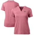 thumbnail image 1 of Women's Cutter & Buck Cardinal Louisiana Ragin' Cajuns Forge Blade V-Neck Top, 1 of 3