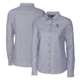 thumbnail image 1 of Women's Cutter & Buck Charcoal Hartford Yard Goats Stretch Oxford Long Sleeve Tri-Blend Button-Up Dress Shirt, 1 of 3