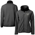thumbnail image 1 of Women's Cutter & Buck Charcoal Las Vegas Raiders  Cascade Eco Sherpa Fleece Full-Zip Jacket, 1 of 3