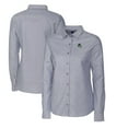 thumbnail image 1 of Women's Cutter & Buck Charcoal Portland State Vikings Oxford Stretch Long Sleeve Button-Up Shirt, 1 of 3