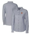 thumbnail image 1 of Women's Cutter & Buck Charcoal UCF Knights Oxford Stretch Long Sleeve Button-Up Shirt, 1 of 3