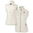 thumbnail image 1 of Women's Cutter & Buck Cream Detroit Lions Rainier PrimaLoft Eco Insulated Full-Zip Puffer Vest, 1 of 3