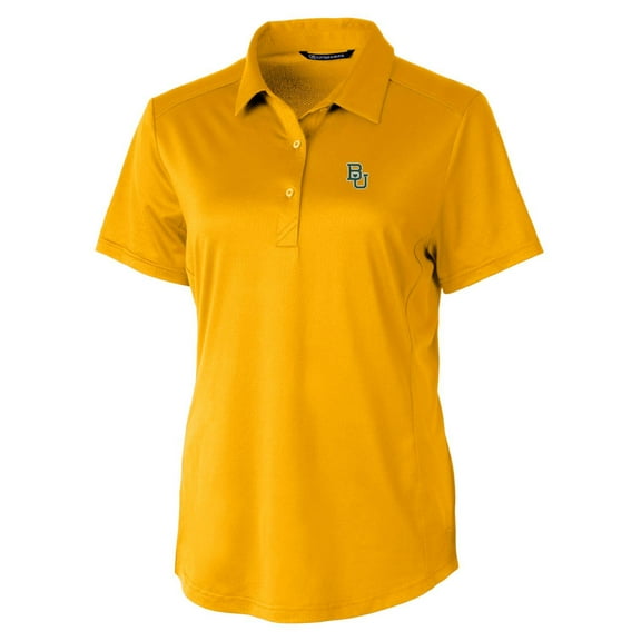 Women's Cutter & Buck Gold Baylor Bears Prospect Polo