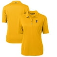 thumbnail image 1 of Women's Cutter & Buck Gold Kansas Jayhawks Team Virtue Eco Pique Recycled Polo, 1 of 3