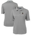 thumbnail image 1 of Women's Cutter & Buck Gray Alabama Crimson Tide Team Virtue Eco Pique Recycled Polo, 1 of 3
