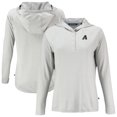 thumbnail image 1 of Women's Cutter & Buck Gray Arizona Diamondbacks Coastline Epic Comfort Eco Recycled Raglan Long Sleeve Hoodie T-Shirt, 1 of 3
