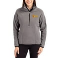 thumbnail image 1 of Women's Cutter & Buck Gray Arizona State Sun Devils Cascade Eco Fleece Half-Zip Jacket, 1 of 2