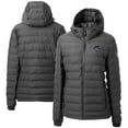 thumbnail image 1 of Women's  Cutter & Buck  Gray Binghamton Rumble Ponies Mission Ridge Repreve Puffer Full-Zip Jacket, 1 of 3