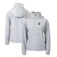 thumbnail image 1 of Women's Cutter & Buck  Gray Charlotte 49ers Charter Eco Recycled Half-Zip Anorak Jacket, 1 of 3
