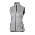 thumbnail image 1 of Women's Cutter & Buck Gray Cincinnati Bearcats Rainier PrimaLoft Eco Full-Zip Vest, 1 of 1