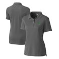 thumbnail image 1 of Women's Cutter & Buck Gray Dayton Dragons Advantage Tri-Blend Pique Polo, 1 of 3