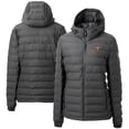 thumbnail image 1 of Women's  Cutter & Buck  Gray El Paso Chihuahuas Mission Ridge Repreve Puffer Full-Zip Jacket, 1 of 3