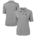 thumbnail image 1 of Women's Cutter & Buck  Gray Florida Gators Swinging Gator DryTec Virtue Eco Pique Recycled Polo, 1 of 3