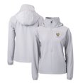 thumbnail image 1 of Women's Cutter & Buck  Gray Fort Valley State Wildcats Charter Eco Recycled Half-Zip Anorak Jacket, 1 of 3