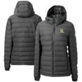 thumbnail image 1 of Women's  Cutter & Buck  Gray Frisco RoughRiders Mission Ridge Repreve Puffer Full-Zip Jacket, 1 of 3