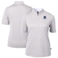 thumbnail image 1 of Women's Cutter & Buck  Gray George Washington University Vault DryTec Virtue Eco Pique Stripe Recycled Top, 1 of 3