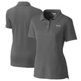 thumbnail image 1 of Women's Cutter & Buck  Gray Montana State Bobcats Vault DryTec Advantage Tri-Blend Pique Womens Polo, 1 of 3