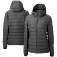 thumbnail image 1 of Women's  Cutter & Buck  Gray Norfolk Tides Mission Ridge Repreve Puffer Full-Zip Jacket, 1 of 3