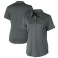 thumbnail image 1 of Women's Cutter & Buck Gray Notre Dame Fighting Irish Prospect Textured Stretch Polo, 1 of 3