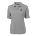 thumbnail image 1 of Women's Cutter & Buck Gray Ohio State Buckeyes Virtue Eco Pique Recycled Polo, 1 of 1